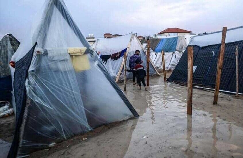 Gaza: 17 Dead, Including Children, as Severe Cold and Flooding Hit Refugee Camps /Gaza , flooding , humanitarian crisis , refugee camps , severe weather