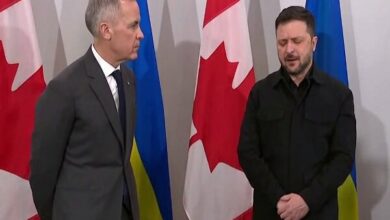 Canadian PM Carney Meets Ukrainian President Zelenskyy, Discusses Peace Prospects and Aid /Ukraine , Russia , Canada , Mark Carney , Volodymyr Zelenskyy