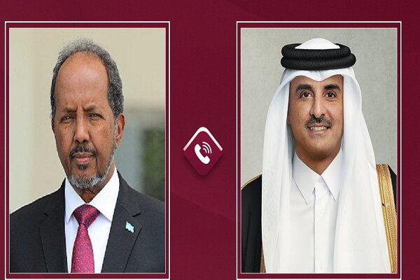 Qatar's Emir and Somali President Discuss Bilateral Relations and Reject Israel's Recognition of Somaliland /Qatar , Somalia , Israel , Somaliland , diplomatic relations