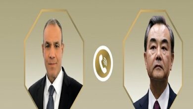 China and Egypt Foreign Ministers Discuss Bilateral Ties, Regional Developments /Egypt , China , Foreign Relations , Regional Developments , Gaza