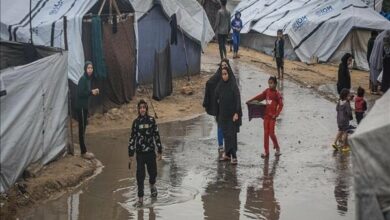Lazzarini: Gaza Residents Face New Hardships Due to 'Byron' Weather System /Gaza , Lazzarini , UNRWA , Humanitarian Crisis , Flooding
