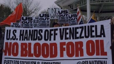 US Protests in Solidarity with Venezuela Condemn Military Intervention /Venezuela , United States , protests , military intervention , drug trafficking