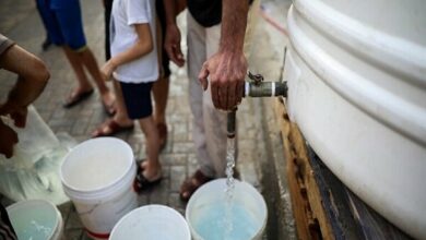 Gaza Red Crescent Warns of Contaminated Drinking Water Amid Infrastructure Collapse /Gaza , water crisis , Palestinian Red Crescent , infectious diseases , humanitarian aid