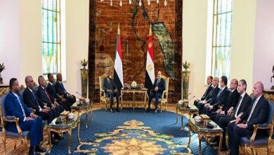 El-Sisi and Burhan Stress Need to End Crimes Against Sudanese People /Egypt , Sudan , Abdel Fattah El-Sisi , Abdel Fattah al-Burhan , Sudanese Crisis