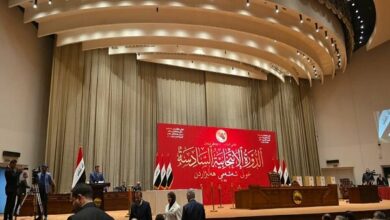 Iraqi Parliament Convenes to Elect Second Deputy Speaker /Iraq , Parliament , Mohammed al-Halbousi , Amer al-Fayez , Adnan al-Fayhan