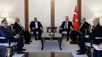 Turkish Foreign Minister Meets Senior Hamas Delegation in Ankara /Turkey , Hamas , Gaza crisis , Palestinian rights , Middle East peace