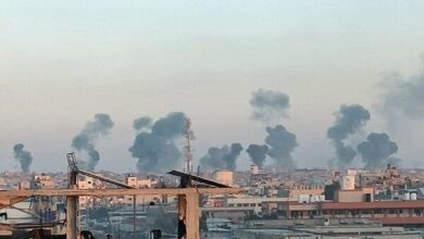 Israeli Airstrikes Intensify in Southern Gaza Amid Ongoing Ceasefire Violations /Gaza , Israel , airstrikes , ceasefire , Palestinian