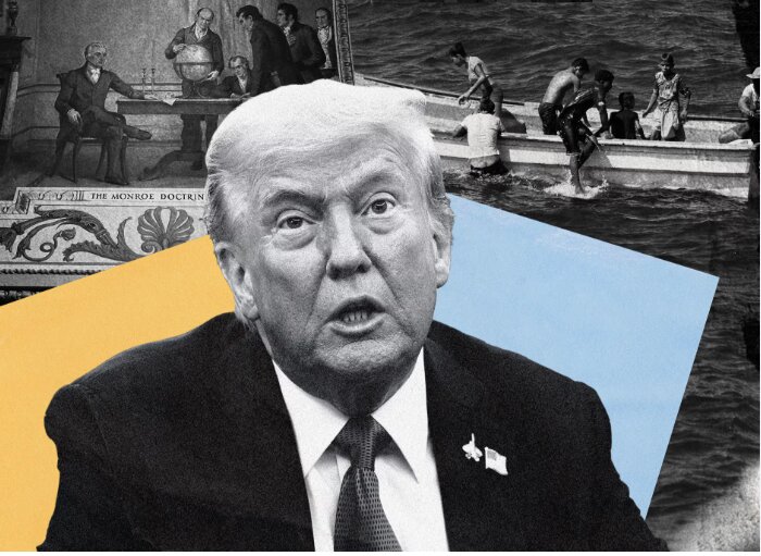 Trump Invokes Updated Monroe Doctrine to Justify Military Intervention in Venezuela /Monroe Doctrine , Venezuela , U.S. foreign policy , Donald Trump , international law