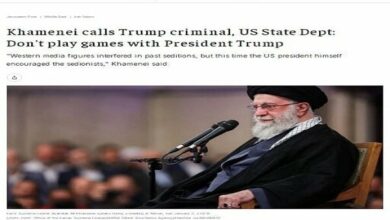 Global Media Covers Ayatollah Khamenei's Speech on Prophet's Ascension, Accuses Trump of Instigating Unrest in Iran /Ayatollah Khamenei , Donald Trump , Iran protests , international media , Persian Gulf