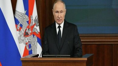 Putin Meets with Al-Julani in Kremlin, Stresses Bilateral Progress and Economic Cooperation /Vladimir Putin , Abu Mohammad al-Julani , Russia-Syria relations , Kremlin meeting , economic cooperation