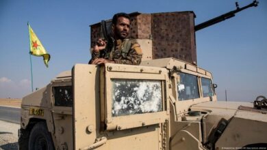 Syrian Army and QSD Forces Clash Near Sheikh Maqsoud in Aleppo /Syria , Aleppo , QSD , Syrian Army , conflict