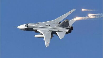 Russia Downs Ukrainian Su-27 Fighter Jet, Reports 1,335 Ukrainian Casualties in 24 Hours /Russia , Ukraine , Su-27 , military conflict , Vladimir Putin