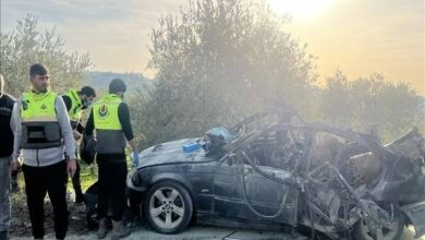 Four Killed in Israeli Airstrike Targeting Vehicle in Eastern Lebanon /Lebanon , Israeli Airstrike , Majdal Anjar , Ceasefire Violation , Zionist Regime