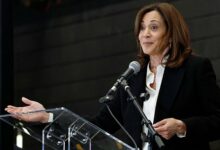 Kamala Harris Labels Donald Trump's Speech 'Full of Lies' /Kamala Harris , Donald Trump , political speech , US politics , Vice President