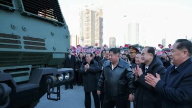 North Korea Unveils New Nuclear-Capable Rocket Launcher /North Korea , Kim Jong Un , Nuclear Weapons , Rocket Launcher , Pyongyang