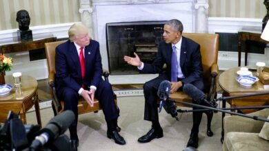Obama Slams Lack of Decorum in US Politics After Monkey Depiction Incident /Barack Obama , Donald Trump , US Politics , Political Decorum , Immigration and Customs Enforcement