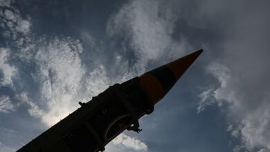 French TV Network Highlights Khayber Missile's Advanced Capabilities /Khayber missile , Khurramshahr 4 , Iran's military capabilities , LCI France , ballistic missile