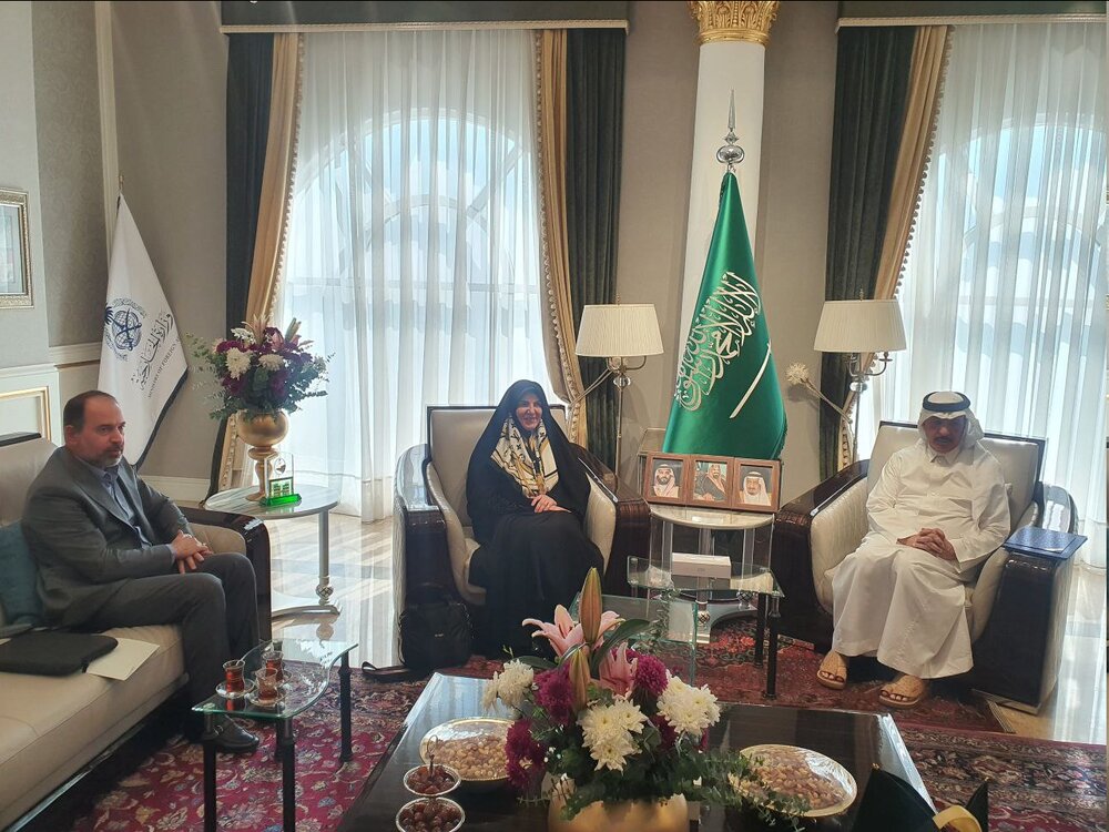 Saudi Ambassador Meets Iranian Presidential Economic Advisor to Bolster Bilateral Trade /Saudi Arabia , Iran , economic cooperation , bilateral trade , Masoumeh Aghapour