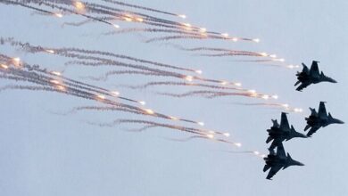 US and Chinese Fighter Jets Briefly Confront Near Korean Peninsula /US Air Force , Chinese Air Force , Korean Peninsula , military encounter , international waters