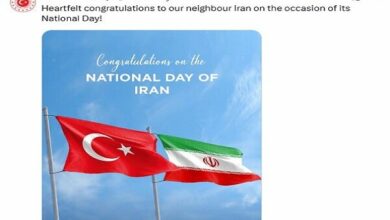 Turkey Congratulates Iran on 47th Anniversary of Islamic Revolution Victory /Turkey , Islamic Revolution , Iran anniversary , Turkish Foreign Ministry , diplomatic relations