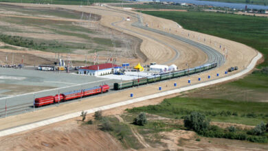North-South Transport Corridor Volume Surges, Driven by Container Traffic /North-South Corridor , Russian Railways , container traffic , international transit , logistics