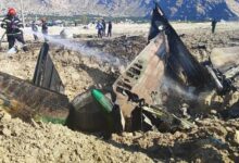 Kazakhstan Air Force Su-30 Fighter Jet Crashes During Training Flight /Kazakhstan , Air Force , Sukhoi Su-30 , Fighter Jet , Aircraft Crash