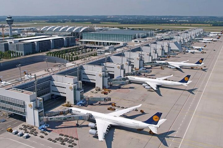 Munich Airport Halts Flights Due to Suspected Drone Sighting /Munich Airport , drone , flight suspension , Germany , aviation security