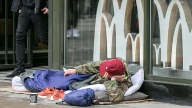 افزایش 21 درصدی کارتنخوابهای لندن در اثر بحران هزینه زندگی