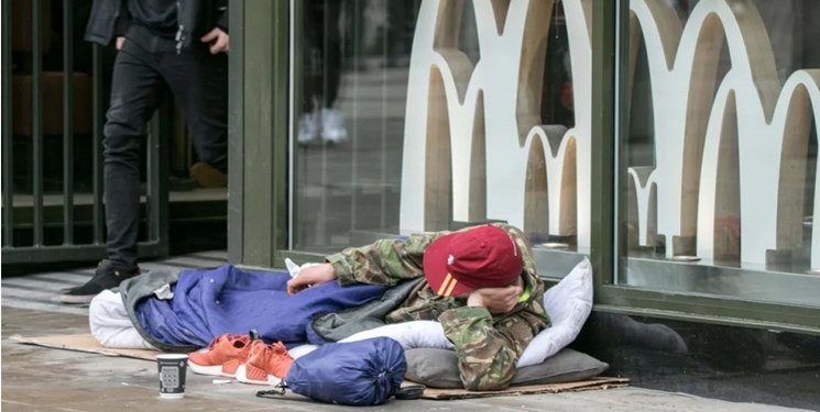 افزایش 21 درصدی کارتنخوابهای لندن در اثر بحران هزینه زندگی