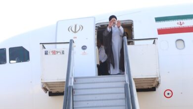 رئیسجمهور «پایتخت مقاومت جهان اسلام» را به مقصد تهران ترک کرد