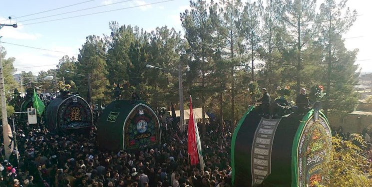 آیین نخلگردانی، گنجینه اردات فردوسیها به شهید عطشان کربلا