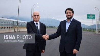 بازدید وزیر راه ایران و معاون نخست وزیر آذربایجان از زیرساخت های حمل و نقل آستارا