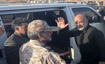 بازدید وزیر کشور از زیرساختهای مرز خسروی در ایام منتهی به اربعین