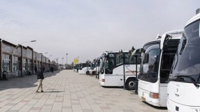 تعداد اتوبوسهای فعال کمتر از نصف شده است