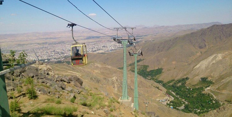 «تلهکابین» کرمانشاه در انتظار بریدن روبان افتتاح، پیر شد