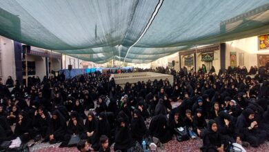 توسل مادران ولایتمدار به حضرت علی اصغر(ع) در شهرستانهای اصفهان+تصاویر و فیلم