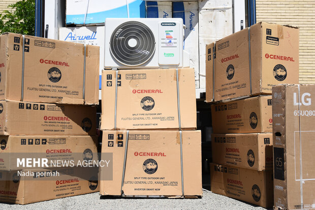 جزئیات کشف بیش از ۱۶۰۰میلیارد تومان لوازمخانگی قاچاق