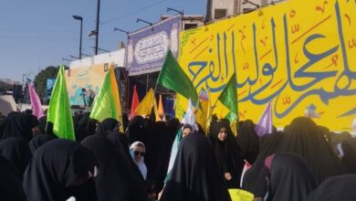 حضور باشکوه مردم مشهد در اجتماع مدافعان حجاب