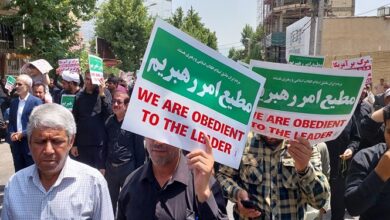 راهپیمایی نمازگزارن یاسوجی علیه قرآنسوزی+تصویر و فیلم