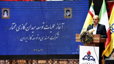 روزانه ۱۰ میلیون مترمکعب گاز از مخزن مختار به شبکه سراسری تزریق میشود