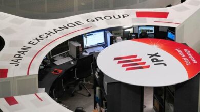 ریزش سهام آسیا در سایه سفر وزیر خزانهداری آمریکا به چین