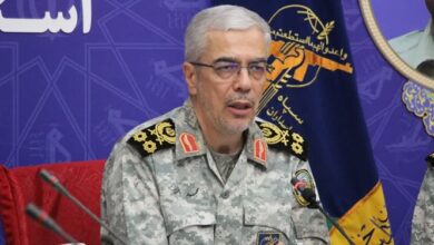 سرلشکر باقری: هیچگونه مشکلی در مسائل مرزی و امنیتی با جمهوری آذربایجان نداریم