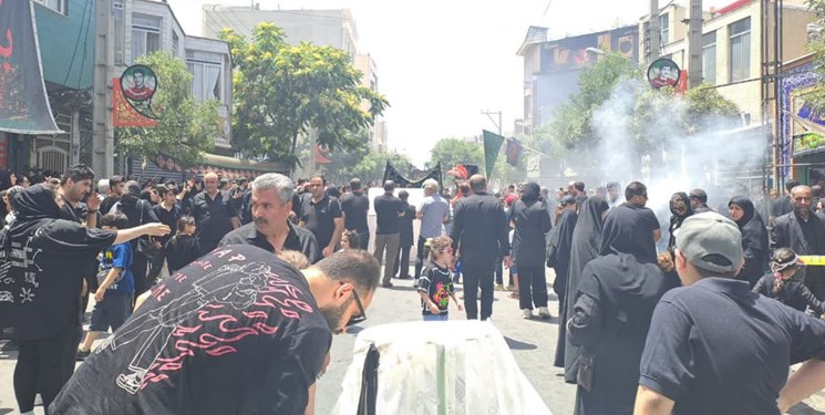 عزاداری اراکیها در ظهر عاشورا