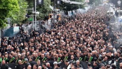 عزاداری زنجانیها در سومین روز شهادت سالار شهیدان + تصاویر