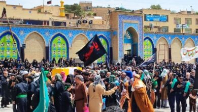 عزاداری سنتی “بنیاسد” در پیشوا + تصاویر