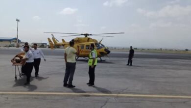 عملیات نجات بخش اورژانس هوایی گلستان+ فیلم