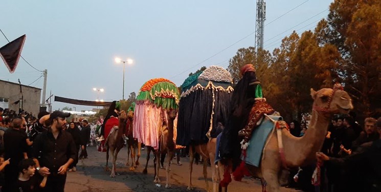 نوشآبادیها بزرگترین مراسم آیینی محرم کشور را اجرا میکنند