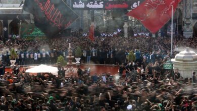 هروله قمیها در عزای شهدای کربلا