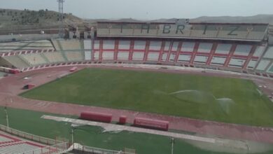 چمن ذخیره در ورزشگاه یادگار به جای چمن رولی