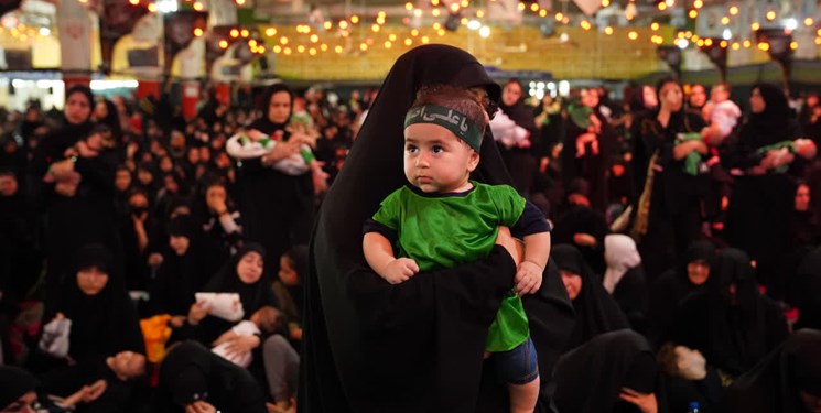 گریههای شش ماهههای دیار علویان برای کوچکترین باب الحوائج + عکس و فیلم